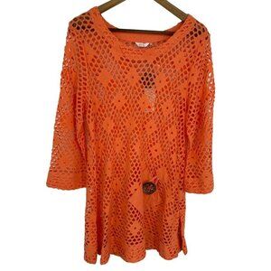 Kaktus 3/4 Sleeve Swimsuit Cover Tunic Size XL